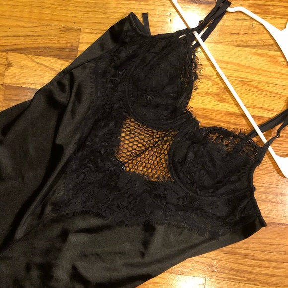 Fashion Nova Black Full Body Suit - Picture 7 of 7